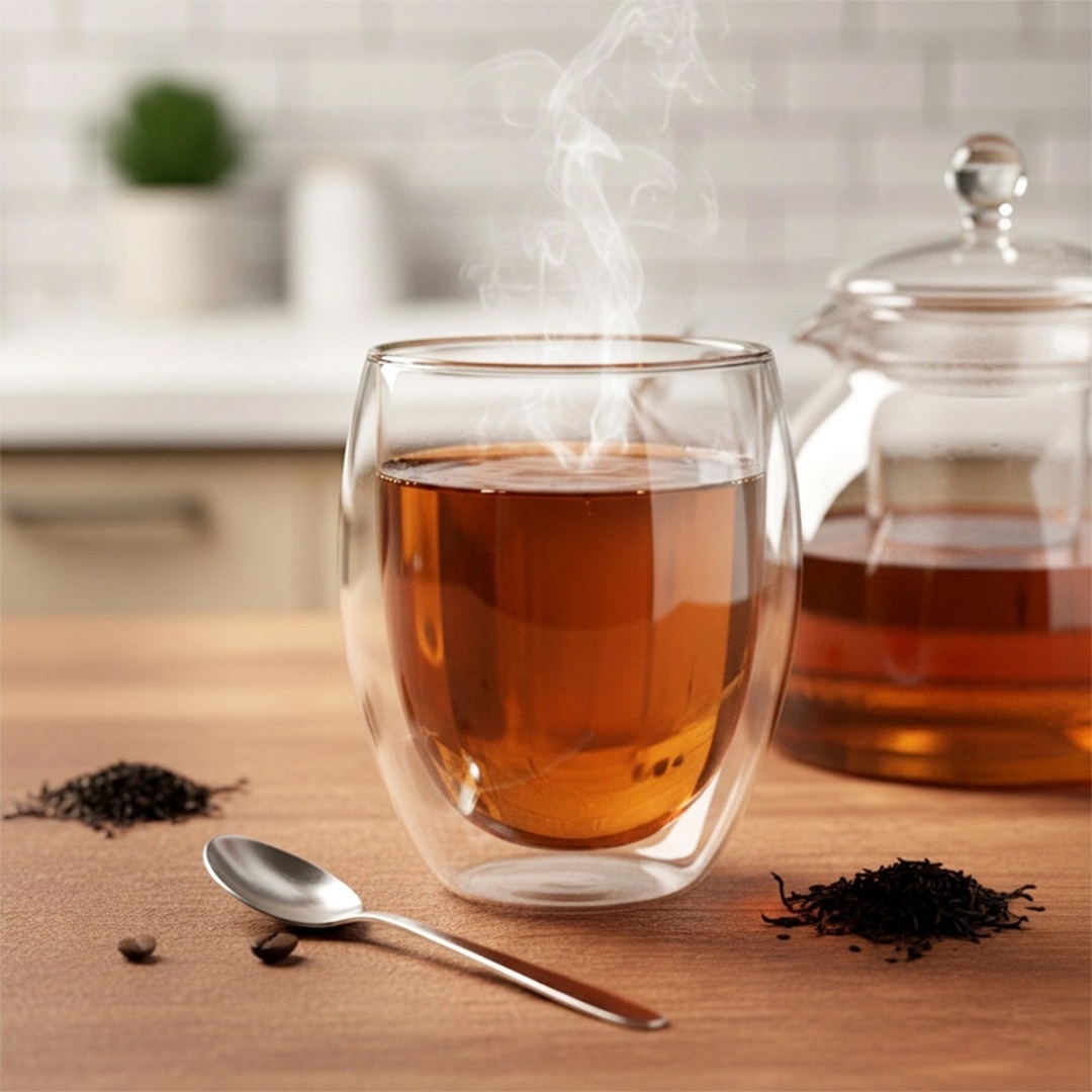 SZKLANKI TERMICZNE 2szt. 370ml Z PODWÓJNĄ SCIANKĄ DO KAWY HERBATY 139820